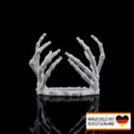 Kerzenhalter Skeletthände - Magische Lichtgestalten