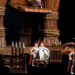 Diorama Trojanisches Pferd – detailreiche historische Deko aus 3D-Druck