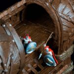 Diorama Trojanisches Pferd – detailreiche historische Deko aus 3D-Druck