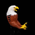 Wandlampe „Adler mit Farbe“ – 3D-Druck Made in Germany