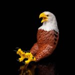 Wandlampe „Adler mit Farbe“ – 3D-Druck Made in Germany