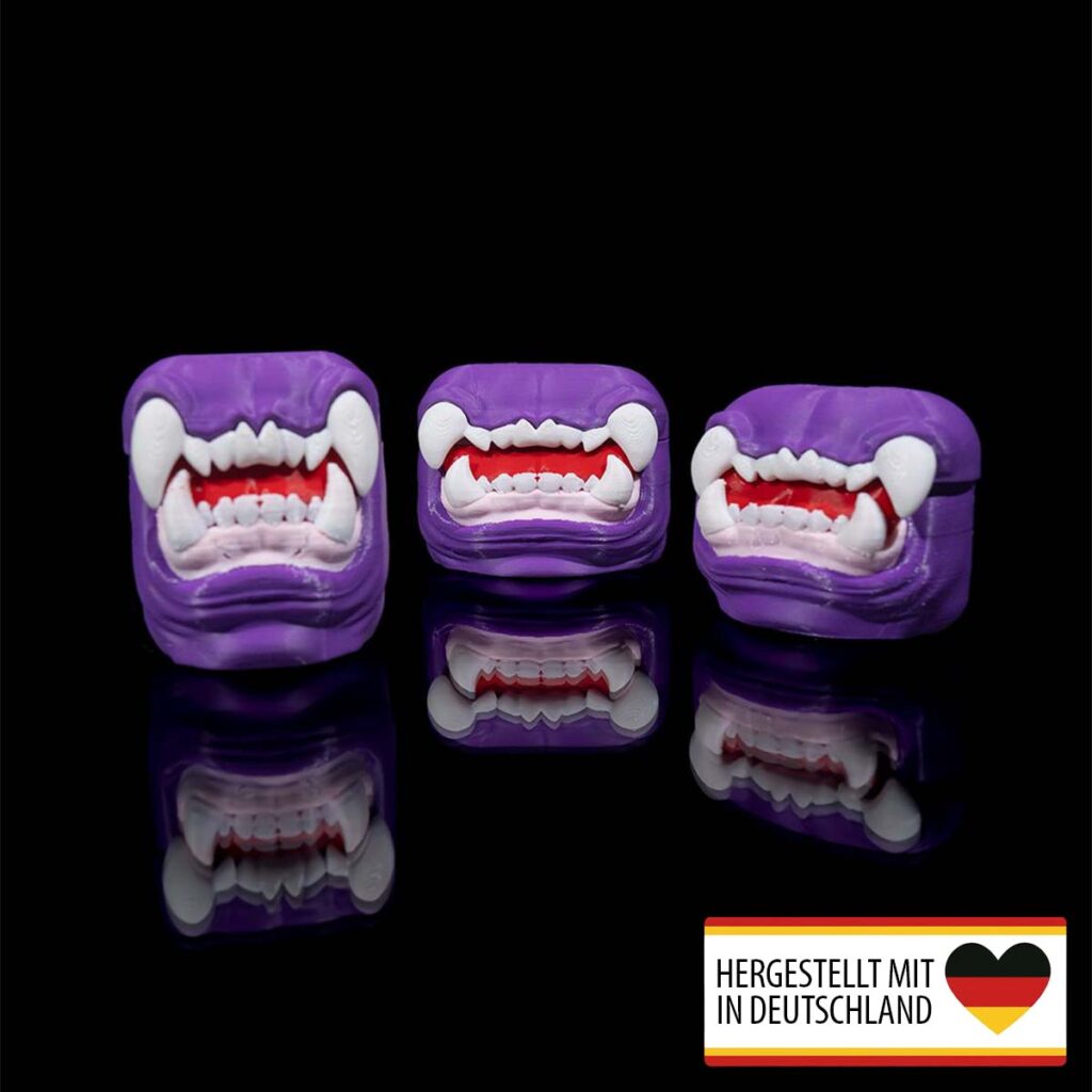 AirPods Case Vampir | Lustige 3D-Hülle Made in Germany