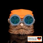 AirPods Case Hipster | Lustige 3D-Hülle Made in Germany