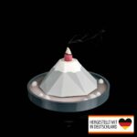 Backflow Räucherkegel Berg | 3D-Druck Made in Germany