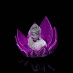 Backflow Räucherkegel Buddha Lotus – 3D-Druck Made in Germany