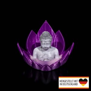 Backflow Räucherkegel Buddha Lotus mit fließendem Rauch