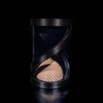 Backflow Räucherkegel Gedrehte Sanduhr | 3D-Druck Made in Germany