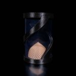 Backflow Räucherkegel Gedrehte Sanduhr | 3D-Druck Made in Germany