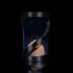 Backflow Räucherkegel Gedrehte Sanduhr | 3D-Druck Made in Germany