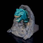 Buchstütze Dinosaurier T-Rex – 3D-Druck aus Deutschland