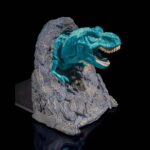 Buchstütze Dinosaurier T-Rex – 3D-Druck aus Deutschland