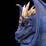Buchstütze Drachen – 3D-Druck aus Deutschland