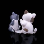 Buchstütze Katzen – 3D-Druck aus Deutschland