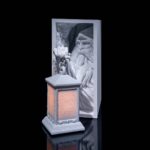 Buchstütze Zauberer Laterne – 3D-Druck aus Deutschland