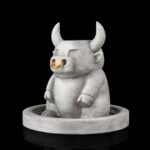 Backflow Räucherkegel Bull Dozer | 3D-Druck Made in Germany