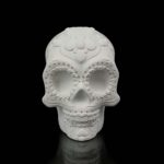 Wandlampe und Steckdosenlampe „Calavera Totenkopf“ – 3D-Druck Made in Germany