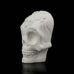 Wandlampe und Steckdosenlampe „Calavera Totenkopf“ – 3D-Druck Made in Germany