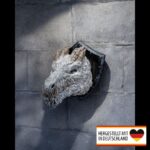 Wanddeko Polardrachen Trophäe - Mystisches Designhighlight
