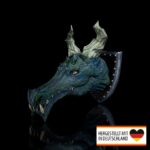 Wanddeko Drachen Trophäe - Mystische Eleganz für Dein Zuhause