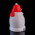 Diorama Schneemann – beleuchtete Winterdeko aus 3D-Druck