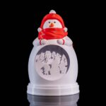 Diorama Schneemann – beleuchtete Winterdeko aus 3D-Druck