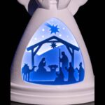 Diorama Weihnachtsengel – beleuchtete Krippenszene aus 3D-Druck