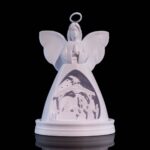 Diorama Weihnachtsengel – beleuchtete Krippenszene aus 3D-Druck