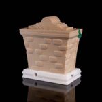 Diorama Weihnachtsmann Kamin – beleuchtete Weihnachtsdeko aus 3D-Druck