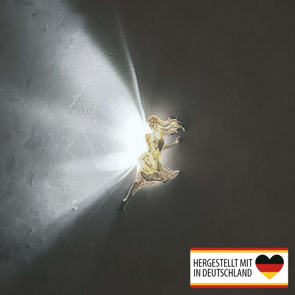 Wandlampe „Elfe“ – 3D-Druck Made in Germany