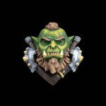 Wandlampe „Troll“ – Fantasy Troll | 3D-Druck Made in Germany