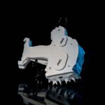 Wandlampe „Feuerball- Feuerkrieger“ – 3D-Druck Made in Germany