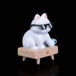 Figur – Coole Katze – 3D-Druck in Germany