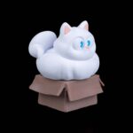 Figur – Katze im Karton – 3D-Druck in Germany