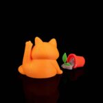 Figur Katze mit Blumentopf – 3D-Druck in Germany