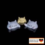 Figur 3er Set – Katzenversteck – 3D-Druck in Germany