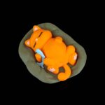 Figur – schlafende Katze – 3D-Druck in Germany