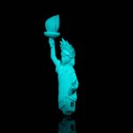 Wandlampe „Freiheitsstatur“ – 3D-Druck Made in Germany