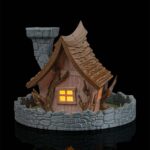 Backflow Räucherkegel Geisterhaus Räucherkegel | 3D-Druck Made in Germany