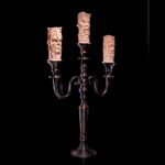 Halloween Tischlampe „Kerzenhalter – schaurige Gesichter" – 3D-Druck Made in Germany