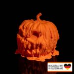 Tischlampe „Wachskürbis“ – 3D-Druck Made in Germany | Halloween Kürbislampe