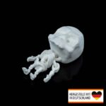 Halloween Skelett Lichterketten-Aufsatz – 3D-Druck Figur (10er Set)