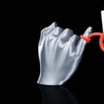 Valentinstag Bilderhalter– Heartstring – 3D Druck Made in Germany