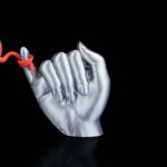 Valentinstag Bilderhalter– Heartstring – 3D Druck Made in Germany