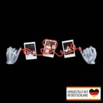 Valentinstag Bilderhalter– Heartstring – 3D Druck Made in Germany