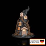 Tischlampe „Hexenhaus“ – 3D-Druck Made in Germany