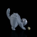 Figur Katze mit Gurke – 3D-Druck in Germany