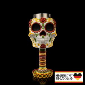 Totenkopf Kelch der süße Tod in eleganter Ausführung
