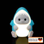 Kinderzimmerlampe Nachtlicht Stehlampe „Katzenhai“ – 3D-Druck in Germany