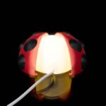 Kinderzimmerlampen Nachtlicht Stehlampe „Marienkäfer“ – 3D-Druck in Germany