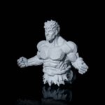 Wandlampe „Super Krieger“ – 3D-Druck Made in Germany